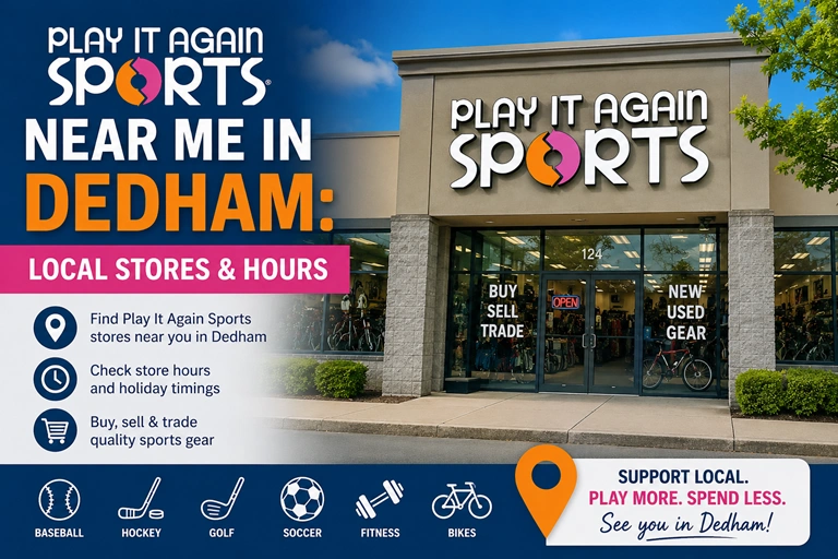 Play It Again Sports Near Me in Dedham Local Stores & Hours