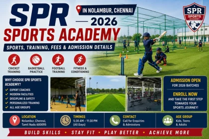 SPR Sports Academy in Nolambur, Chennai 2026 Sports, Training, Fees & Admission Details